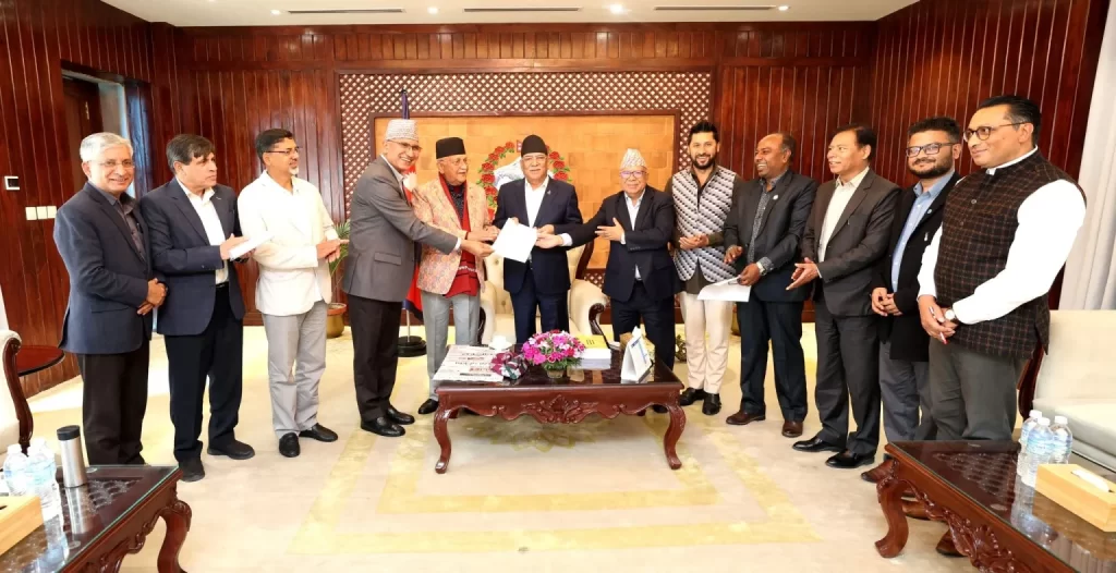 कार्यदलले तयार पारेको न्यूनतम साझा कार्यक्रमको मस्यौदा शीर्ष नेतालाई बुझाइयो