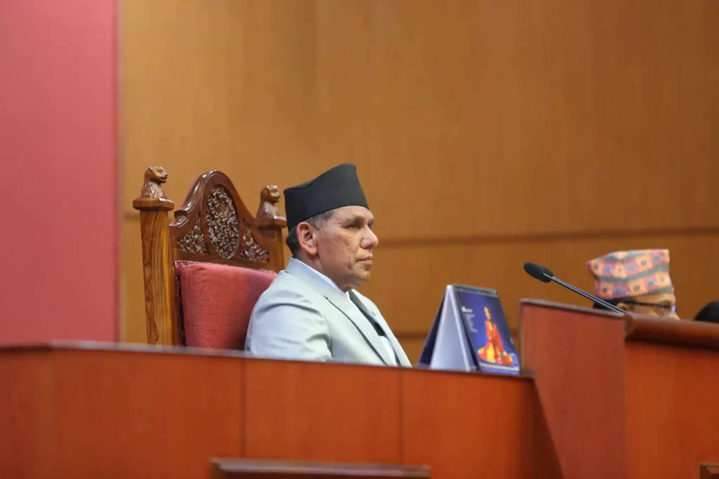 अध्यक्षमा निर्वाचित गरेकामा राष्ट्रियसभाका सदस्यलाई धन्यवाद