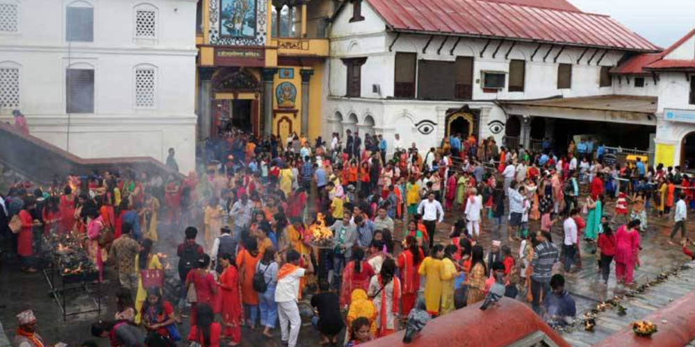 एसपीको नेतृत्वमा पशुपति क्षेत्रमा ४ हजार बढी प्रहरी परिचालन