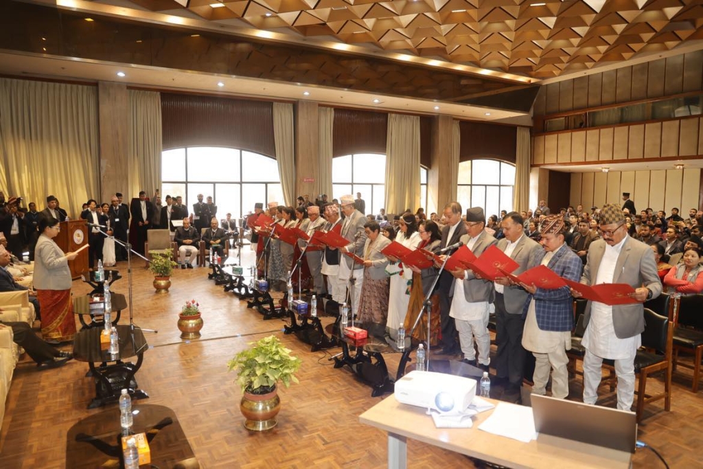 राष्ट्रिय सभाका १९ नवनिर्वाचित सांसदले लिए सपथ