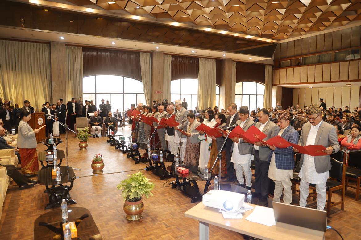 राष्ट्रिय सभाका १९ नवनिर्वाचित सांसदले लिए सपथ