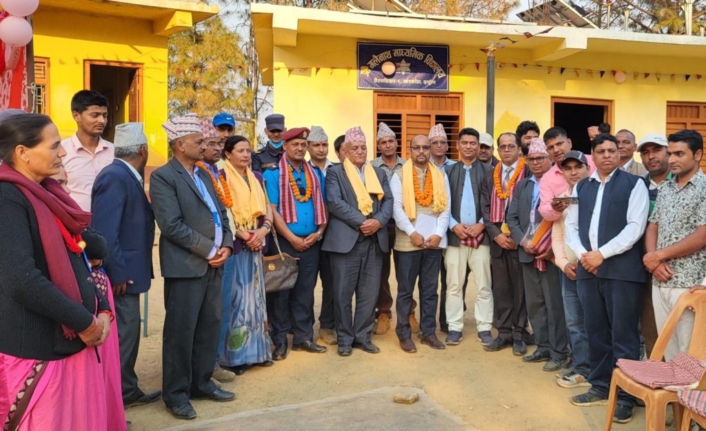 भारतद्वारा दार्चुलामा उच्च प्रभाव सामुदायिक विकास परियोजनाको शिलान्यास