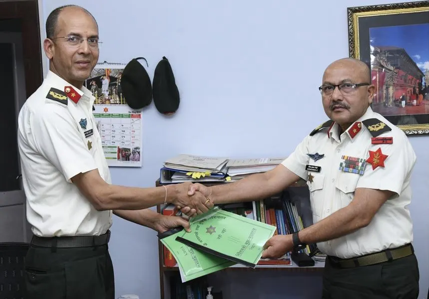 सैनिक प्रवक्ताको जिम्मेवारी केसीलाई हस्तान्तरण