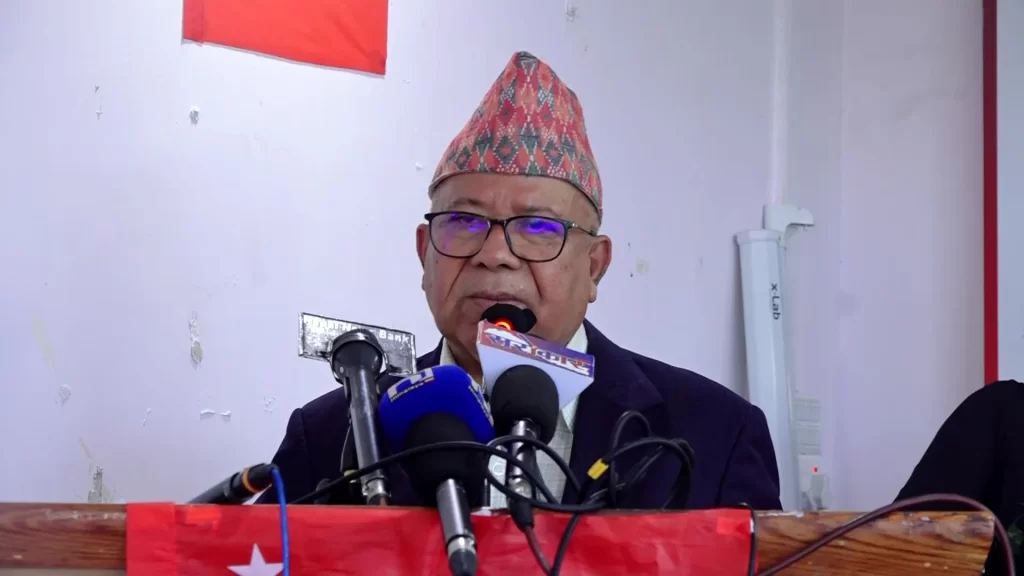 हाम्रो नेतृत्वमा सरकार बन्छ कि भनेर कतिपयलाई पोल्न थालेको छ; माधव नेपाल