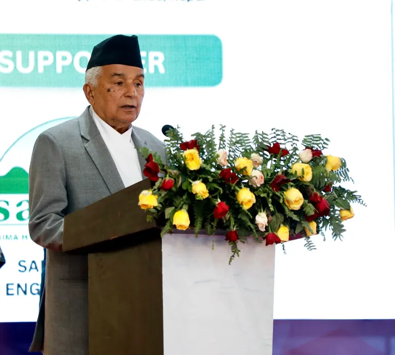 राजनीतिले लगानीकर्तामाझ उत्साह भर्न सक्नुपर्छ : राष्ट्रपति पौडेल