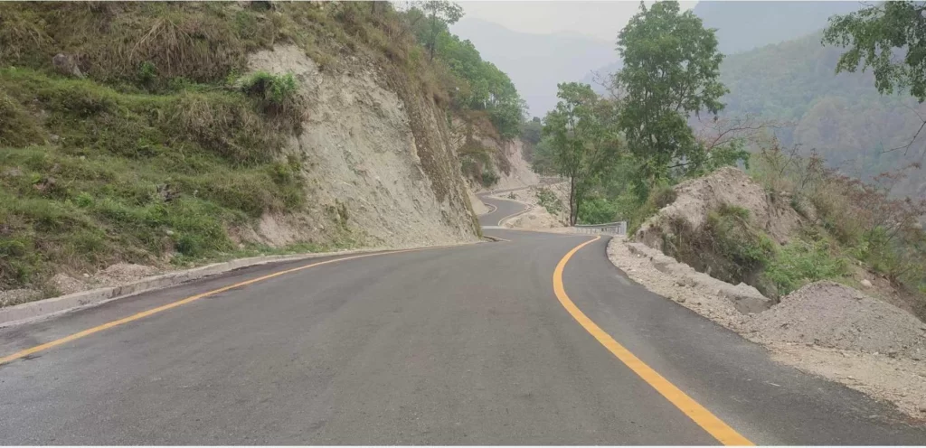 बेंसीसहर–खुदी सडक कालोपत्रेको काम सकियो