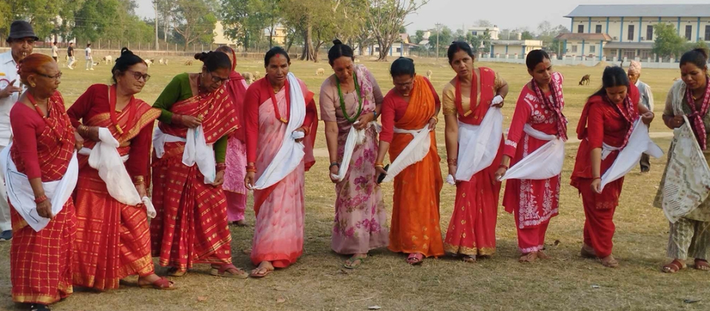 विवाहित छोरीले माइतीसँग बह बिसाउने पुतला प्रारम्भ