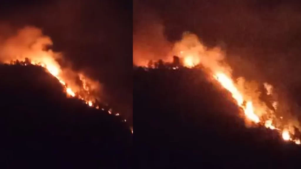 गुल्मीमा भीषण आगलागी, कम्तीमा चार दर्जन घरगोठ जले