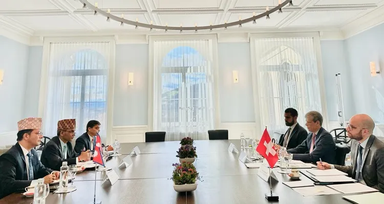 स्वीस उद्यमीलाई नेपालमा लगानी गर्न आह्वान