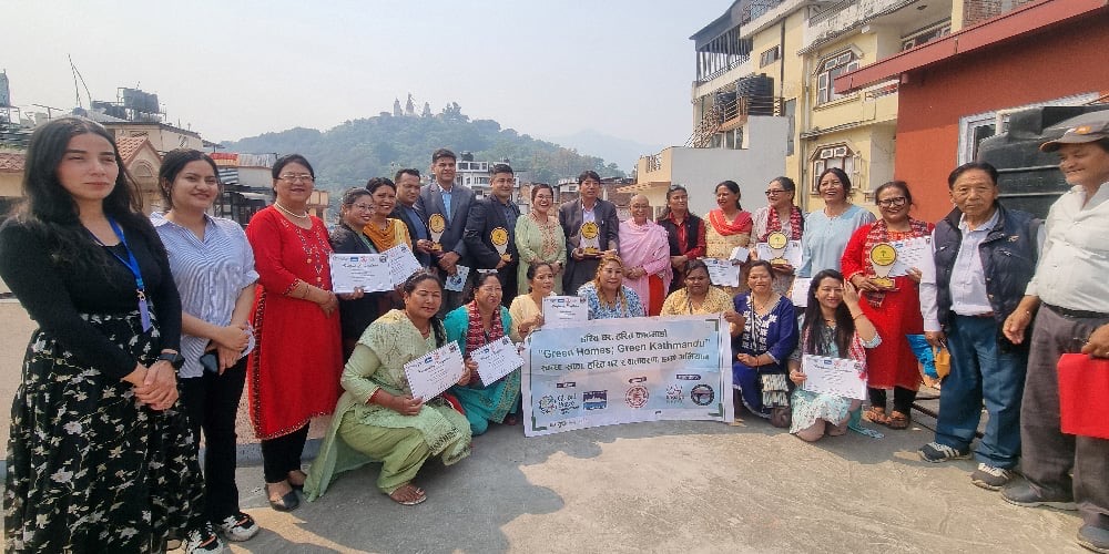 ‘हरियाली घर, हरियाली काठमाडौँ’ अभियान सम्पन्न