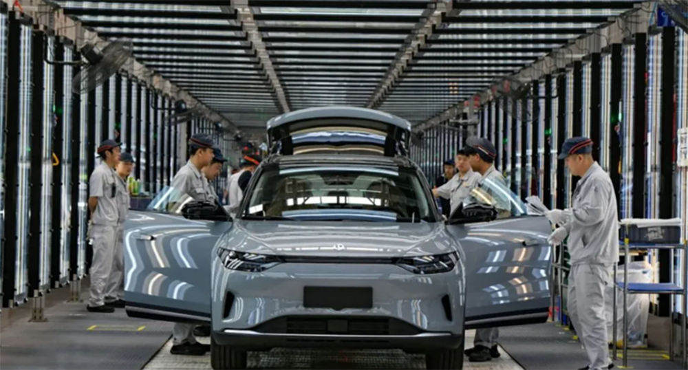 चिनियाँ विद्युतीय कारमा अमेरिकाले बढायो चार गुणा कर