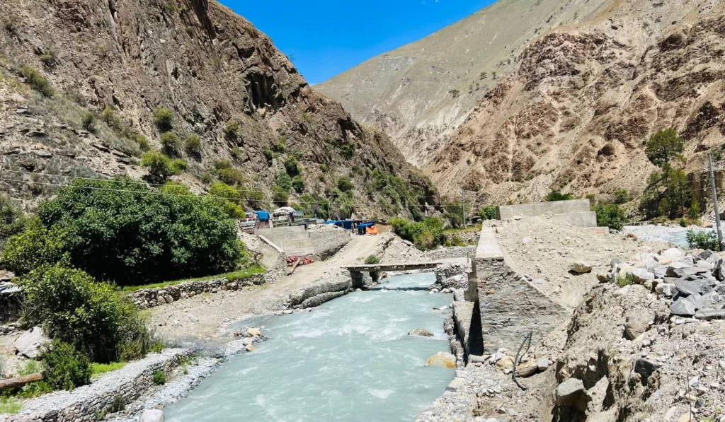 भेरी करिडोरका निर्माणाधीन पुलको अनुगमन