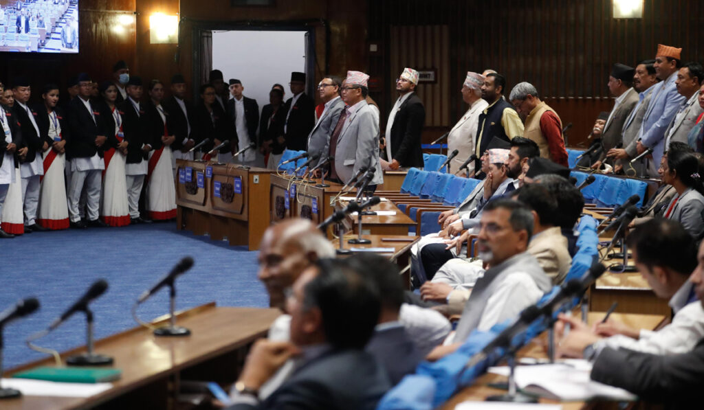 सरकारको नीति तथा कार्यक्रम बहुमतले पारित