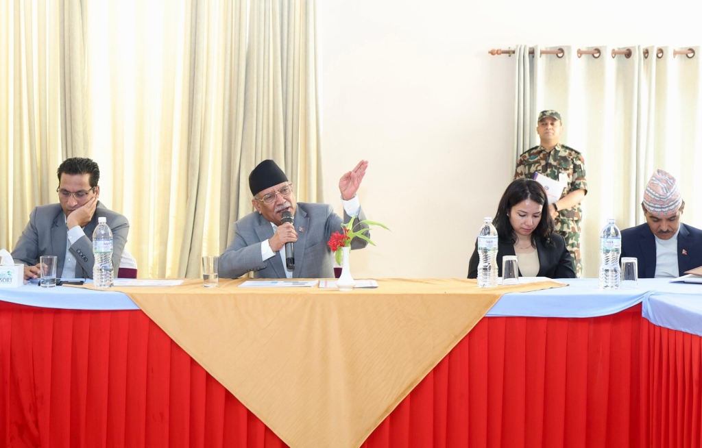 सुनकोशी मरिन डाइभर्सनको बाँकी काम निर्धारित समयमै सम्पन्न होस् : प्रधानमन्त्री ‘प्रचण्ड’