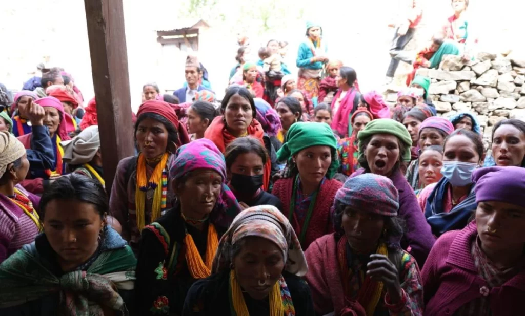 हुम्लामा बृहत स्वास्थ्य शिविर, एक हजार आठ सय बढीले लिए सेवा