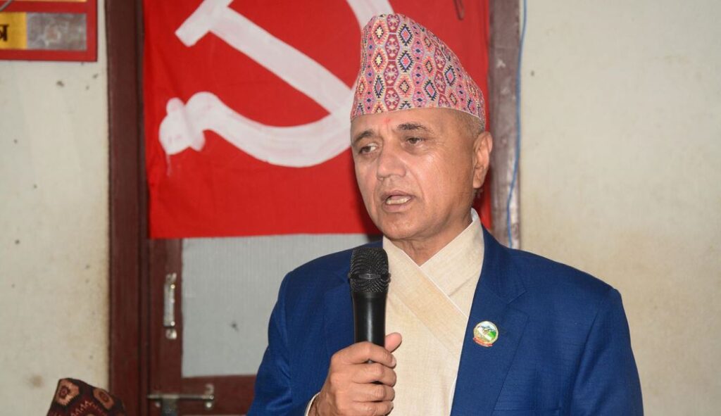 एमालेलाई निर्णायक शक्तिको रूपमा स्थापित गर्नुपर्छ; मुख्यमन्त्री अधिकारी