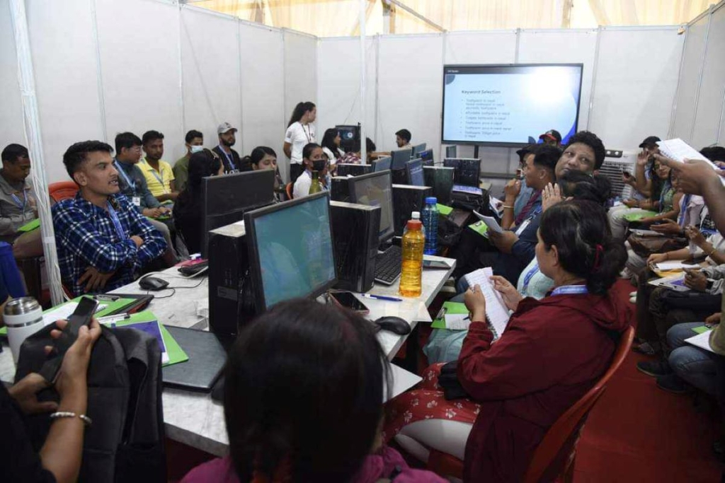 काठमाडौं महानगरको सीप मेलामा प्रशिक्षण लिनेको संख्या १० हजार बढी