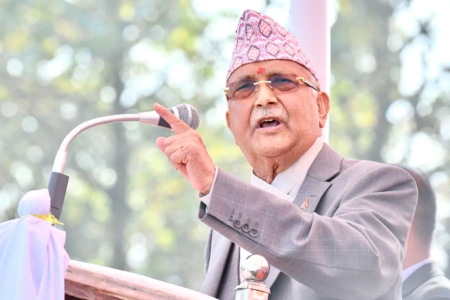 ओलीको प्रतिक्रिया : कांग्रेसले असभ्य व्यवहार देखायो