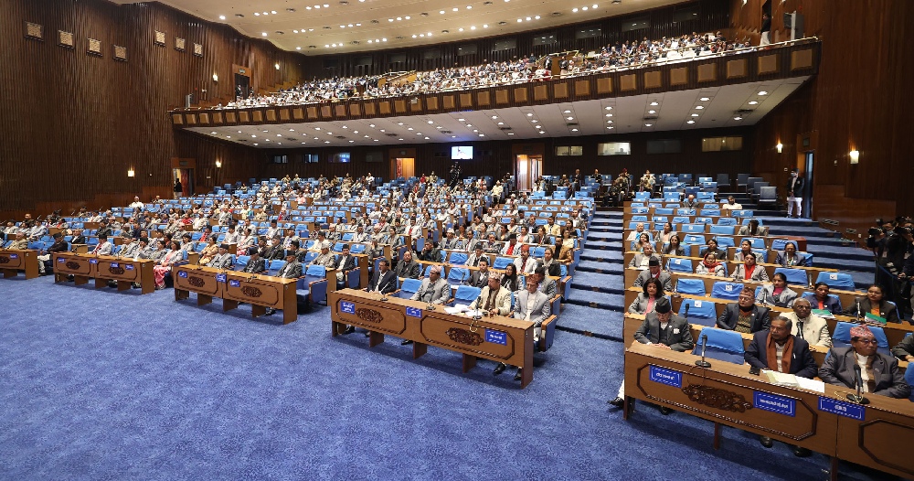 नाराबाजीकै बीच प्रतिनिधिसभाबाट राष्ट्रपतिलाई धन्यवाद प्रस्ताव पारित