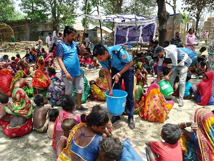 सप्तरीका अग्निपीडितलाई खानेपानी र शौचालयको व्यवस्था गरिने