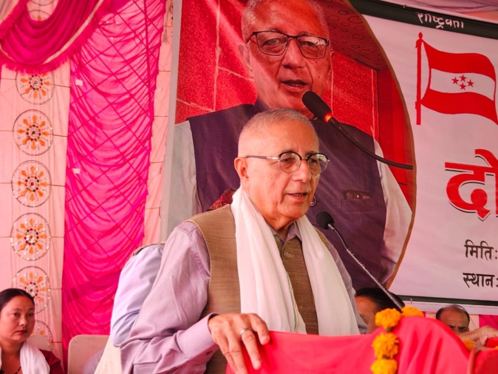 कांग्रेस र एमाले एकै बिन्दुमा उभिए मुलुकको समस्या समाधान हुन्छ : डा.कोइराला