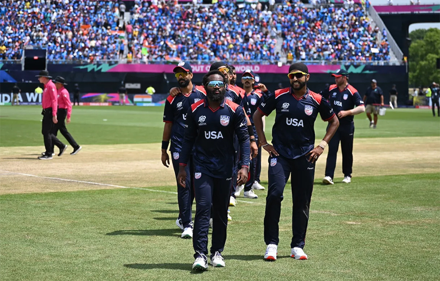 अमेरिका बन्यो ‘स्टप क्लक’ नियम अनुसार ५ रन जरिवाना तिर्ने पहिलो टिम