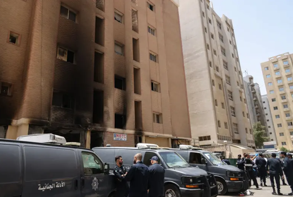 कुवेतको आगलागीमा करिब ४० भारतीयको मृत्यु, ५० भन्दा बढी घाइते