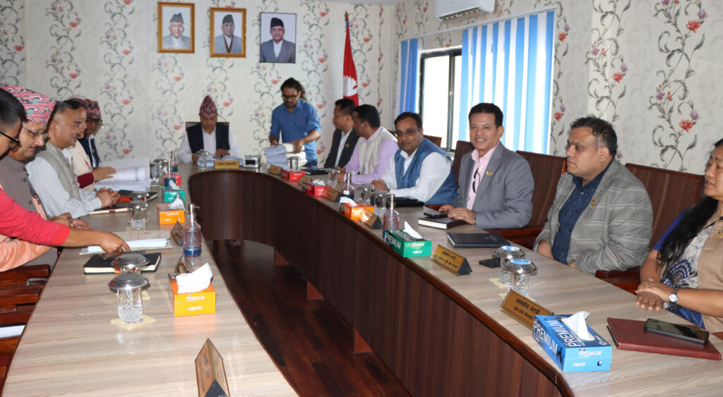 बागमती प्रदेश मन्त्रिपरिषद् बैठक : प्रदेश स्वास्थ्य नीति स्वीकृत