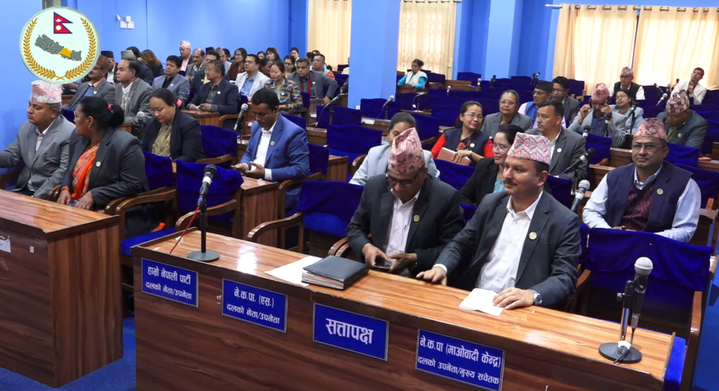 सर्वदलीय बैठक नबस्दा बागमती प्रदेशसभा बैठक प्रभावित