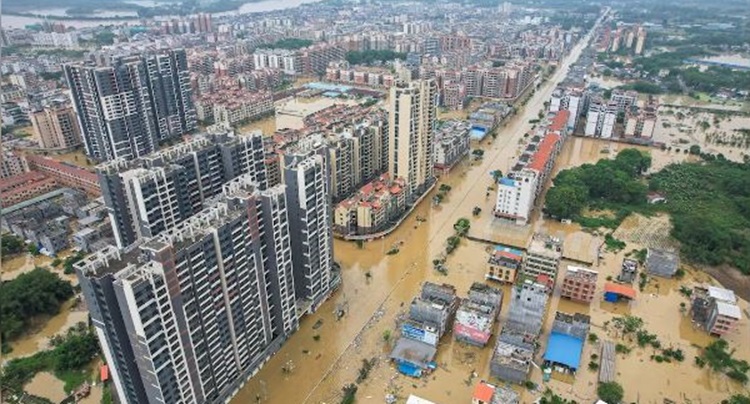 भारी वर्षापछिको बाढीले चीनमा ११ जनाको मृत्यु