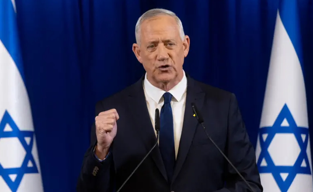इजरायलको युद्ध क्याबिनेटका मन्त्री गान्ट्जले दिए राजीनामा