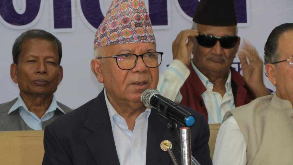 गुटबन्दीकै कारण पार्टीले ठूलो धक्का खाएको छ ; माधव नेपाल