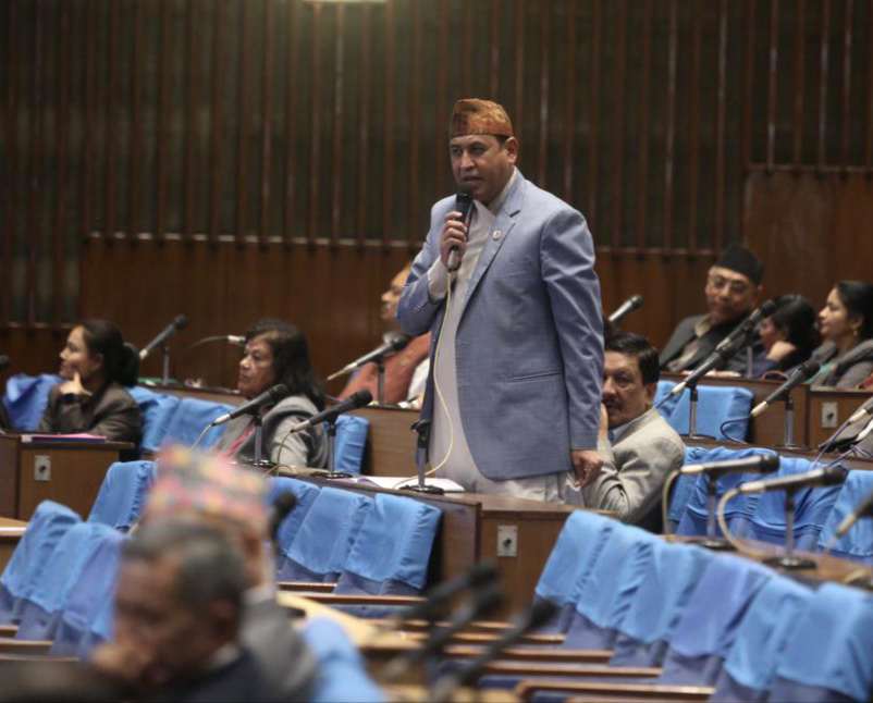 सांसद खतिवडाको प्रश्न : पूर्वराष्ट्रपतिले कुनैपनि पार्टीको सदस्यता नवीकरण गर्न मिल्छ कि मिल्दैन ?