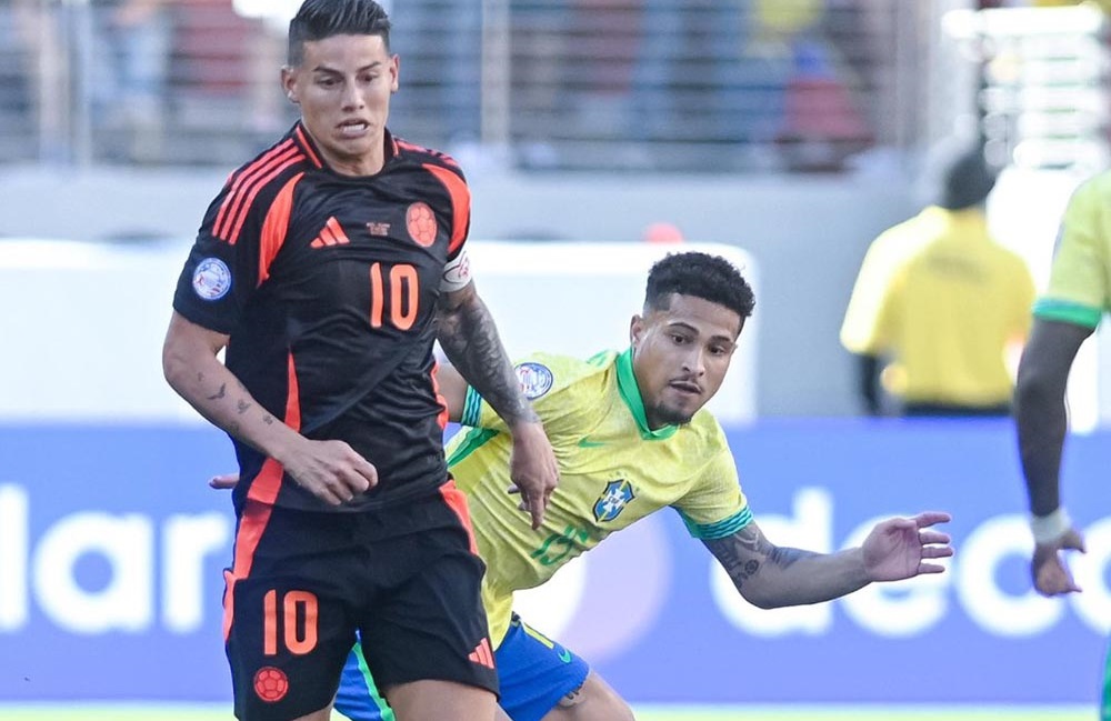 कोपा अमेरिका : कोलम्बिया र ब्राजिल क्वार्टरफाइनलमा