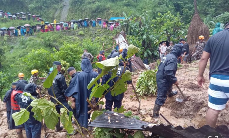 तनहुँ पहिरो अपडेट : बेपत्ता तिनै जनाको शव भेटियो