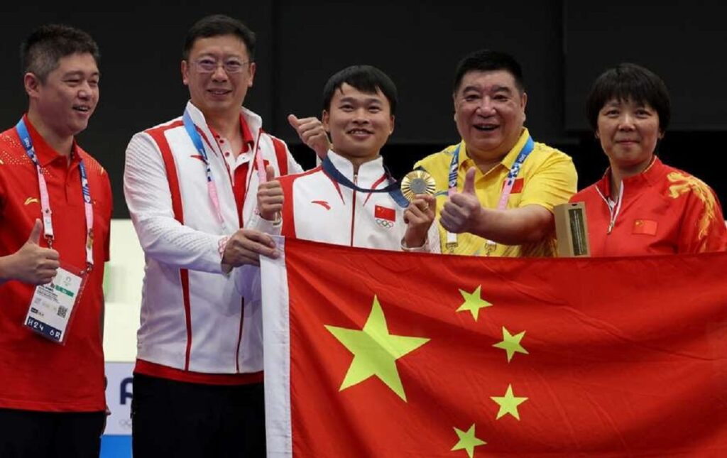 पेरिस ओलम्पिक : चीनलाई तेस्रो स्वर्ण