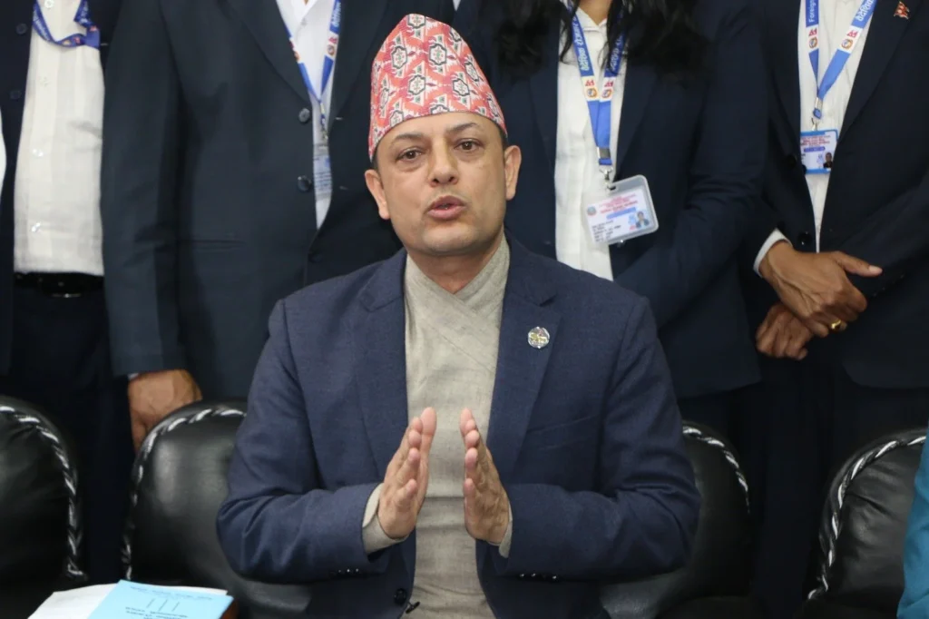 नेताको भाषणबाट मुलुकको समृद्धि हुँदैन : मन्त्री अर्याल