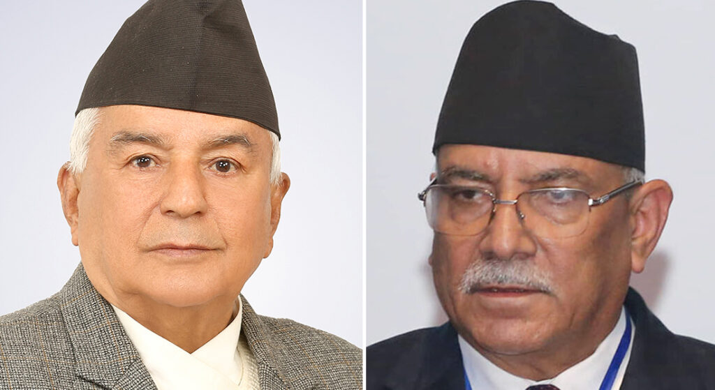 राष्ट्रपति भेट्न शीतलनिवास जाँदै प्रधानमन्त्री