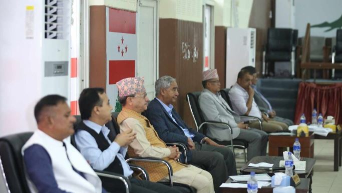 कांग्रेस केन्द्रीय समिति बैठक सुरु