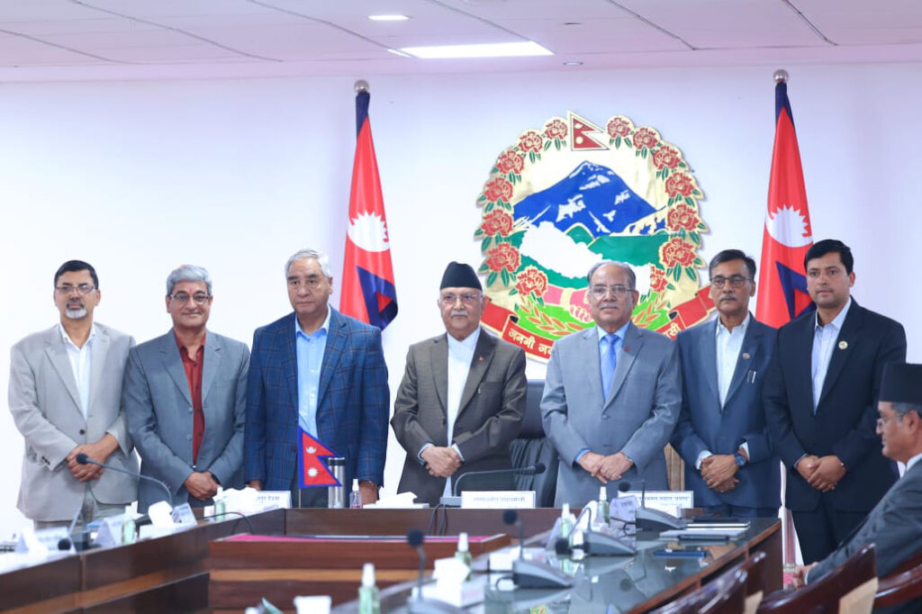 शान्ति प्रक्रियाको अन्तिम किस्ताको रुपमा टीआरसीमा सहमति कोशेढुङ्गा सावित हुन्छ: प्रधानमन्त्री ओली