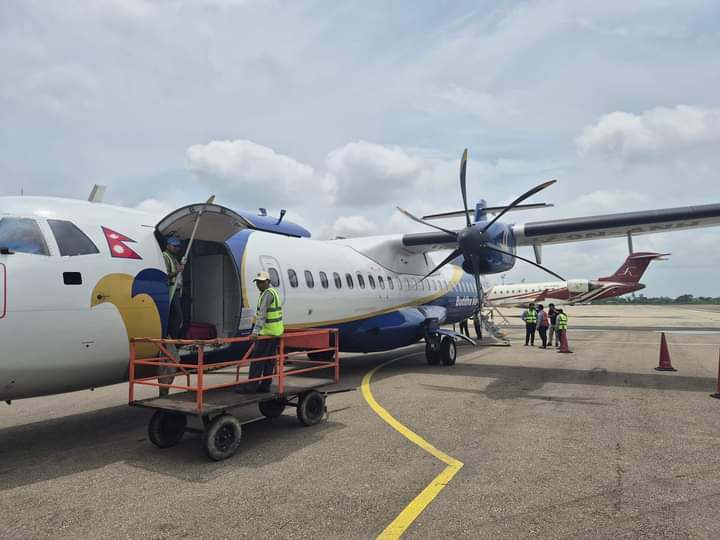 सुर्खेत उडेको जहाज नेपालगन्ज बसेर काठमाडौं फर्कियो