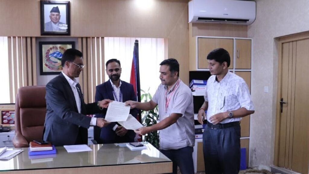 चन्द्रागिरिवासीलाई निःशुल्क रगत उपलब्ध गराउने सम्झौता तीन वर्ष थप