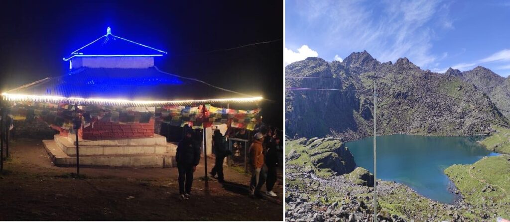 गोसाईंकुण्डमा जनैपूर्णिमा मेलाअघि पहिलो पटक पुग्यो बिजुली