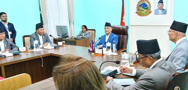 मन्त्रिपरिषद्मा वरीयता हेरफेर