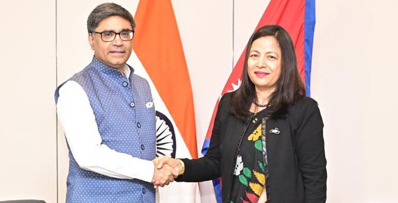 नेपाल-भारत परराष्ट्रसचिव भेट : दुई देशबीचका संयन्त्रहरूको बैठक सुचारू गर्नेबारे छलफल
