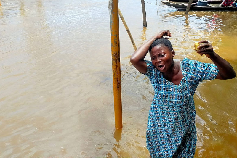 नाइजेरियामा बाढीका कारण चार लाख प्रभावित
