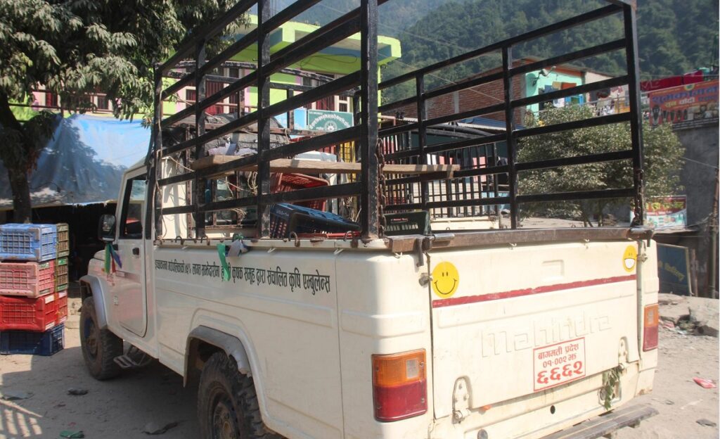 कृषि एम्बुलेन्सले किसानलाई राहत