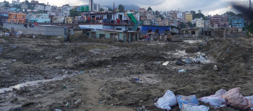 ललितपुरका बाढीपीडितलाई महामारीको चिन्ता