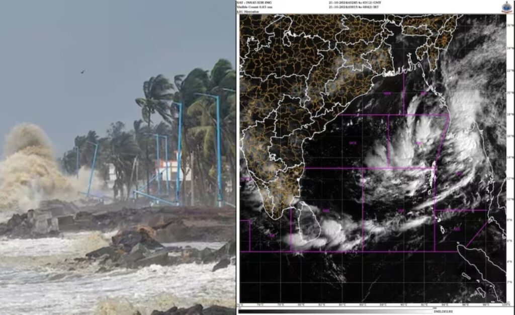 भारतमा ‘दाना’ आँधीको आतङ्क, नेपालमा पनि प्रभाव