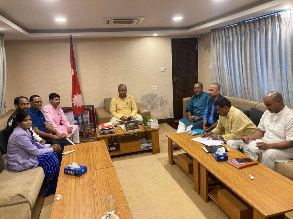 मधेश प्रदेश सरकारलाई प्रधानमन्त्री दैवी प्रकोप उद्धार कोषमा सहयोग गर्न आग्रह